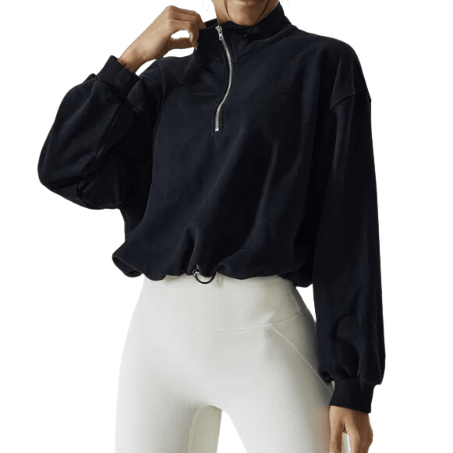 Women's Funnel Neck Half Zip